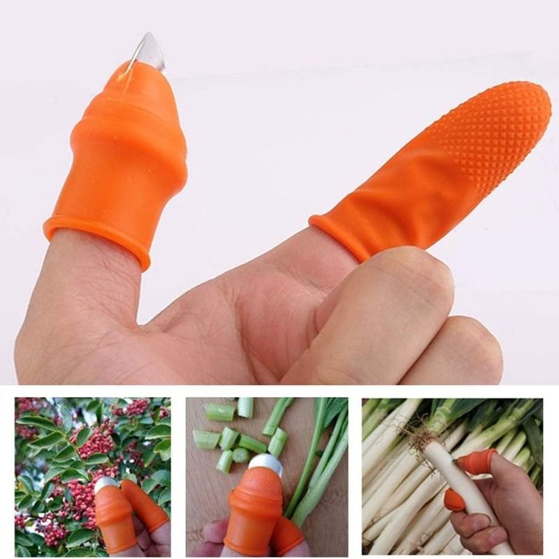 2-Piece Fruit Picking Tool Set for Home Gardens & Small-Scale Farms-Blue+Orange V1107-DSZ-021-001
