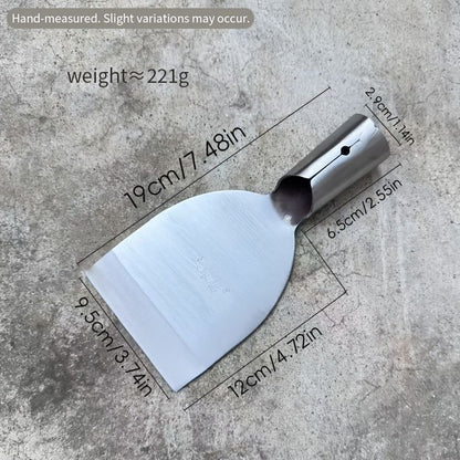 One-Piece Construction Precision-Sharpened Edge Gardening Trowel-Silver V1107-DSZ-0311-001