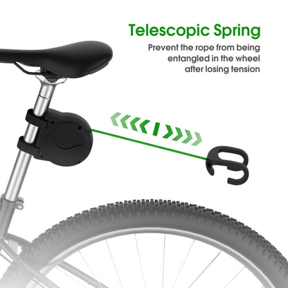 Elastic Parent-Child Bicycle Traction Rope: 2.5m, 200kg Load, For Shared Mountain & Leisure Rides in Australia V1107-ELASTIC PARENT-CHILD BICYCLE TRACTION ROPE