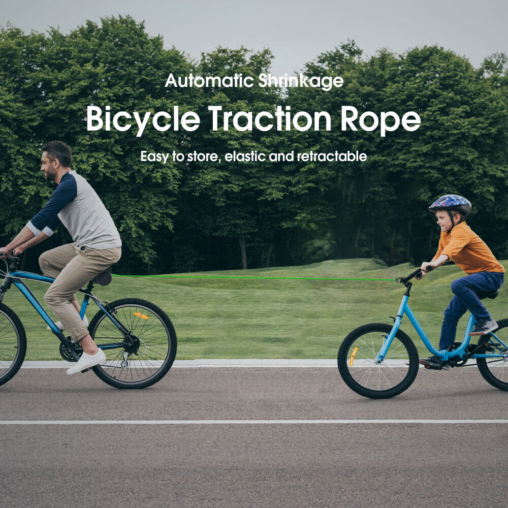 Elastic Parent-Child Bicycle Traction Rope: 2.5m, 200kg Load, For Shared Mountain & Leisure Rides in Australia V1107-ELASTIC PARENT-CHILD BICYCLE TRACTION ROPE