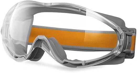 Christmas gifts Anti-Fog Safety Goggles, Outdoor Wind & Dust Protection, Clear Vision Lab & Work Goggles for V1107-FOG SAFETY GOGGLES-GREY