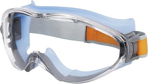 Christmas gifts Anti-Fog Safety Goggles, Outdoor Wind & Dust Protection, Clear Vision Lab & Work Goggles for V1107-FOG SAFETY GOGGLES-ORANGE