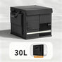 Foldable Car Trunk Organiser, 30L/60L Large Capacity Storage Box for Auto Boot, Multi-functional Cargo V1107-FOLDABLE CAR TRUNK ORGANISER1-BLACK