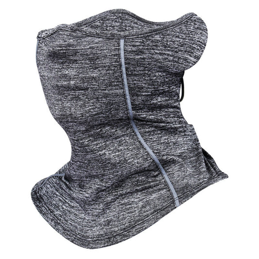 Christmas gift-Premium Ice Silk Neck Scarf Mask - Summer Cooling Essential - Breathable UV Protection - V1107-ICE SILK NECK SCARF MASK-GREY