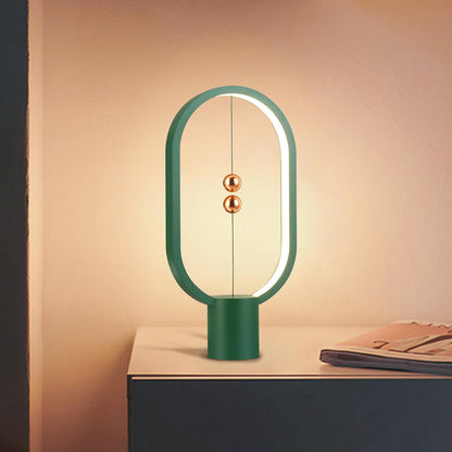 Green Magnetic Balance LED Table Lamp: USB-Powered, Dimmable Eye-Care Light with Award-Winning Design for V1107-MAGNETIC BALANCE LED TABLE LAMP2