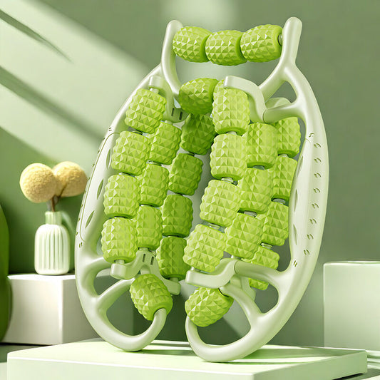 Christmas gift Muscle Relief Massage Roller: High-Density Foam Roller for Deep Tissue Relaxation, Fitness V1107-MUSCLE RELIEF MASSAGE ROLLER1-GREEN