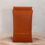 Christmas gift Premium Leather Eyeglass Case with Spring Closure - Multiple Color Options - Refined V1107-PIGEYANJINGDAI001-MOCHA