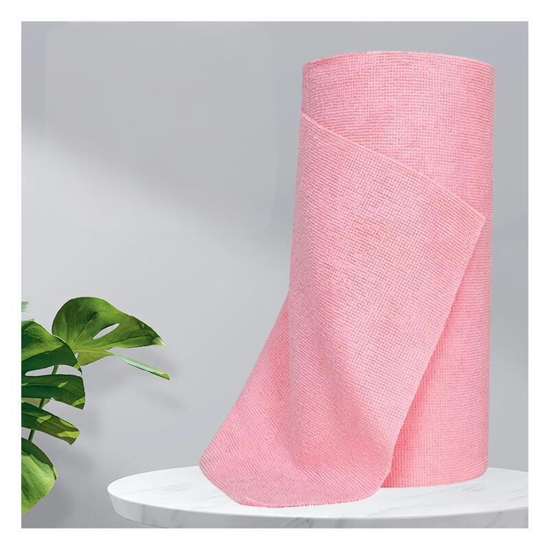 Christmas gift 50-Piece 25x25cm Polycotton Cleaning Cloth Roll, Reusable Dual-Use Dish & Surface Wipes for V1107-POLYCOTTON CLEANING CLOTH ROLL-BLUE