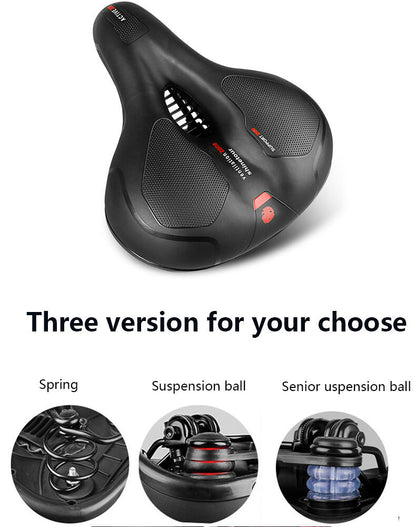 Silicone Bike Saddle with Hollow Ventilation: 21x25x11cm, 680g, Comfort & Shock Absorption for Aussie Cyclists V1107-SILICONE BIKE SADDLE