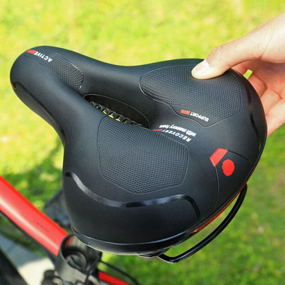 Silicone Bike Saddle with Hollow Ventilation: 21x25x11cm, 680g, Comfort & Shock Absorption for Aussie Cyclists V1107-SILICONE BIKE SADDLE