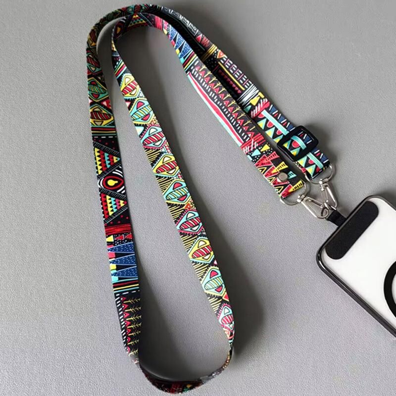 Christmas gifts 4PCS Boho Pattern Phone Crossbody Lanyard Set, Adjustable 65-118cm, Stylish & Durable for V1107-SJXKBD