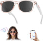 AI Smart Translation Sunglasses: UV400, Bluetooth, 110+ Languages, Voice Control - Ideal for Travel & Work V1107-SMART TRANSLATION SUNGLASSES
