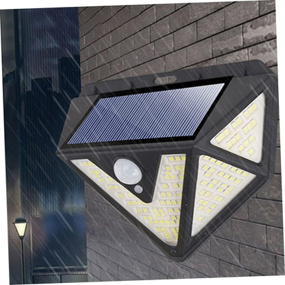 2-Pack Solar LED Motion Sensor Wall Light: Dusk-to-Dawn Outdoor Lighting for Aussie Gardens, Fences & Patios V1107-SOLAR LED MOTION SENSOR WALL LIGHT