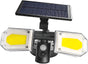 4-Pack Solar Motion Sensor Wall Lights: Double-Head Adjustable Cob LED Outdoor Lights for Garden, Patio & V1107-SOLAR MOTION SENSOR WALL LIGHTS2