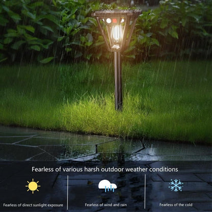 Solar Motion Sensor Wall Lights (4-Pack): 3-Mode Dusk-to-Dawn Waterproof for Patio, Garage & Garden Lighting V1107-SOLAR MOTION SENSOR WALL LIGHTS4