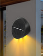 Solar Outdoor Wall Lights (2-Pack): IP44 Waterproof LED Sconces for Garden, Patio & Pathway Lighting(Warm V1107-SOLAR OUTDOOR WALL LIGHTS2