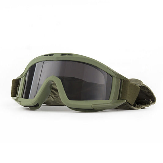 Christmas gifts for husband or boyfriend Tactical Safety Goggles, Anti-Fog HD Lens, Wind & Dust Protection V1107-TACTICAL SAFETY GOGGLES-GREEN