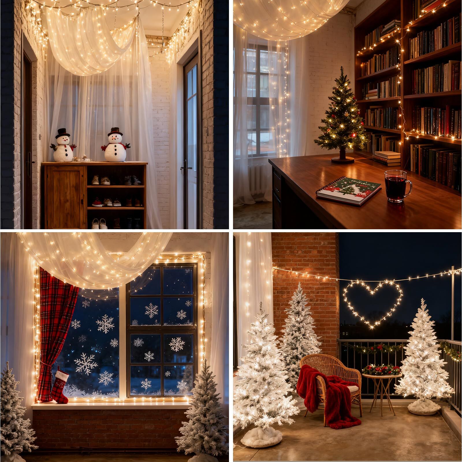 900 LED Warm White USB Fairy String Lights with Remote, 30m Black Wire, IP44 Waterproof 8-Mode Twinkle Lights V1107-USB FAIRY STRING LIGHTS