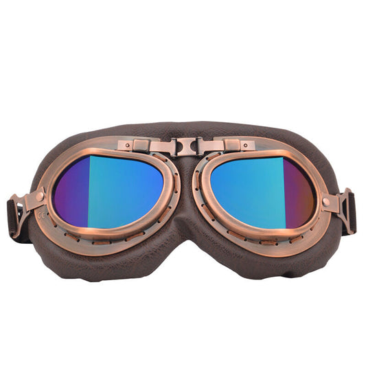 Christmas gifts for husband or boyfriend Vintage Steampunk Motorcycle Goggles-Retro Style, Dust & Wind V1107-VINTAGE STEAMPUNK MOTORCYCLE GOGGLES-COLOUR