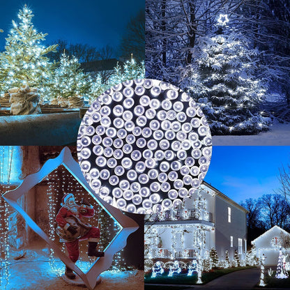 900 LED Cool White USB Fairy String Lights with Remote, 30m Green Wire, IP44 Waterproof 8-Mode Timer for V1107-WARM WHITE USB FAIRY STRING LIGHTS