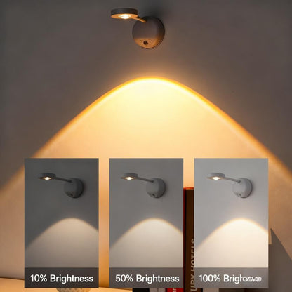 Wireless Smart LED Wall Light: Rechargeable, Motion-Sensor & Remote-Controlled, No-Drill Mount for Home Decor V1107-WIRELESS SMART LED WALL LIGHT