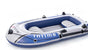 3-Person Inflatable Boat: Thick PVC Raft for Lakes/Pools - 238kg Capacity with Oars & Pump V1107-XJPHT3
