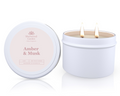 Amber & Musk Soy Candle Tin 165g V1108-SGHFSWCT165-AM