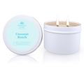 Coconut Beach Soy Candle Tin 165g V1108-SGHFSWCT165-CB