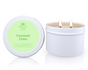 Coconut Lime Soy Candle Tin 165g V1108-SGHFSWCT165-CL