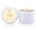 Caramel Vanilla Soy Candle Tin 165g V1108-SGHFSWCT165-CV