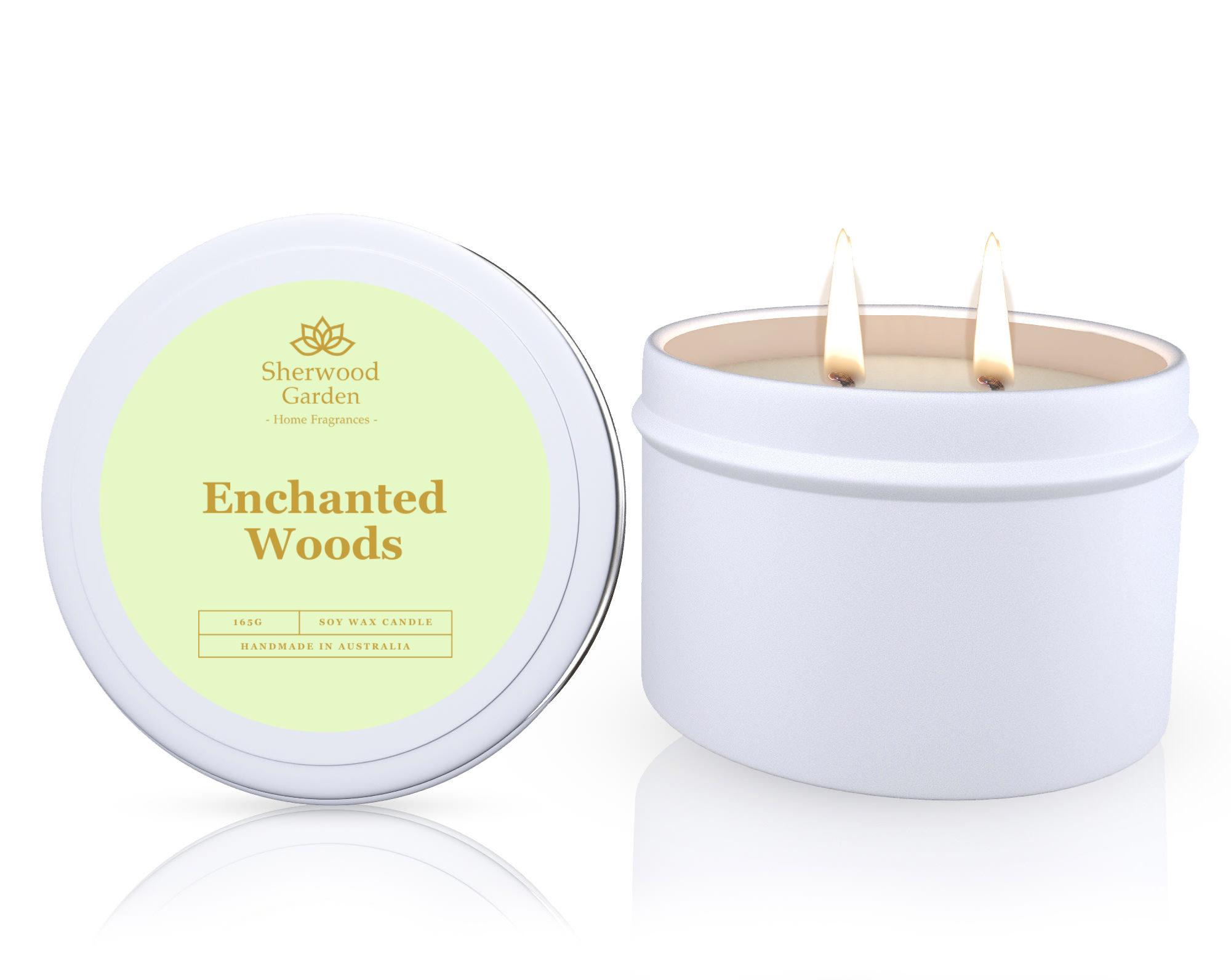 Enchanted Woods Soy Candle Tin 165g V1108-SGHFSWCT165-EW