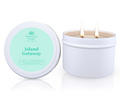Island Getaway Soy Candle Tin 165g V1108-SGHFSWCT165-IG