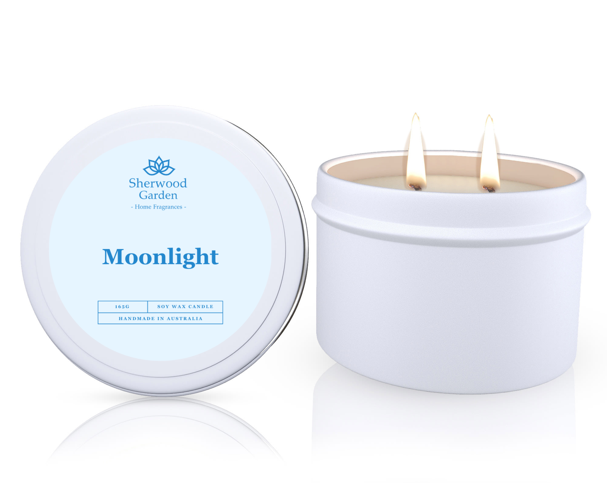 Moonlight Soy Candle Tin 165g V1108-SGHFSWCT165-ML