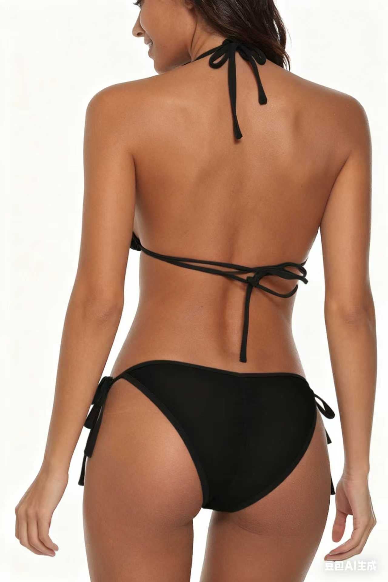 Butterfly Print Bikini 2026 New Creative Design Deep V Sexy Swimsuit Size L V1119-SSB045-BUTTERFLY-PRINT-BIKINI-SIZE-L