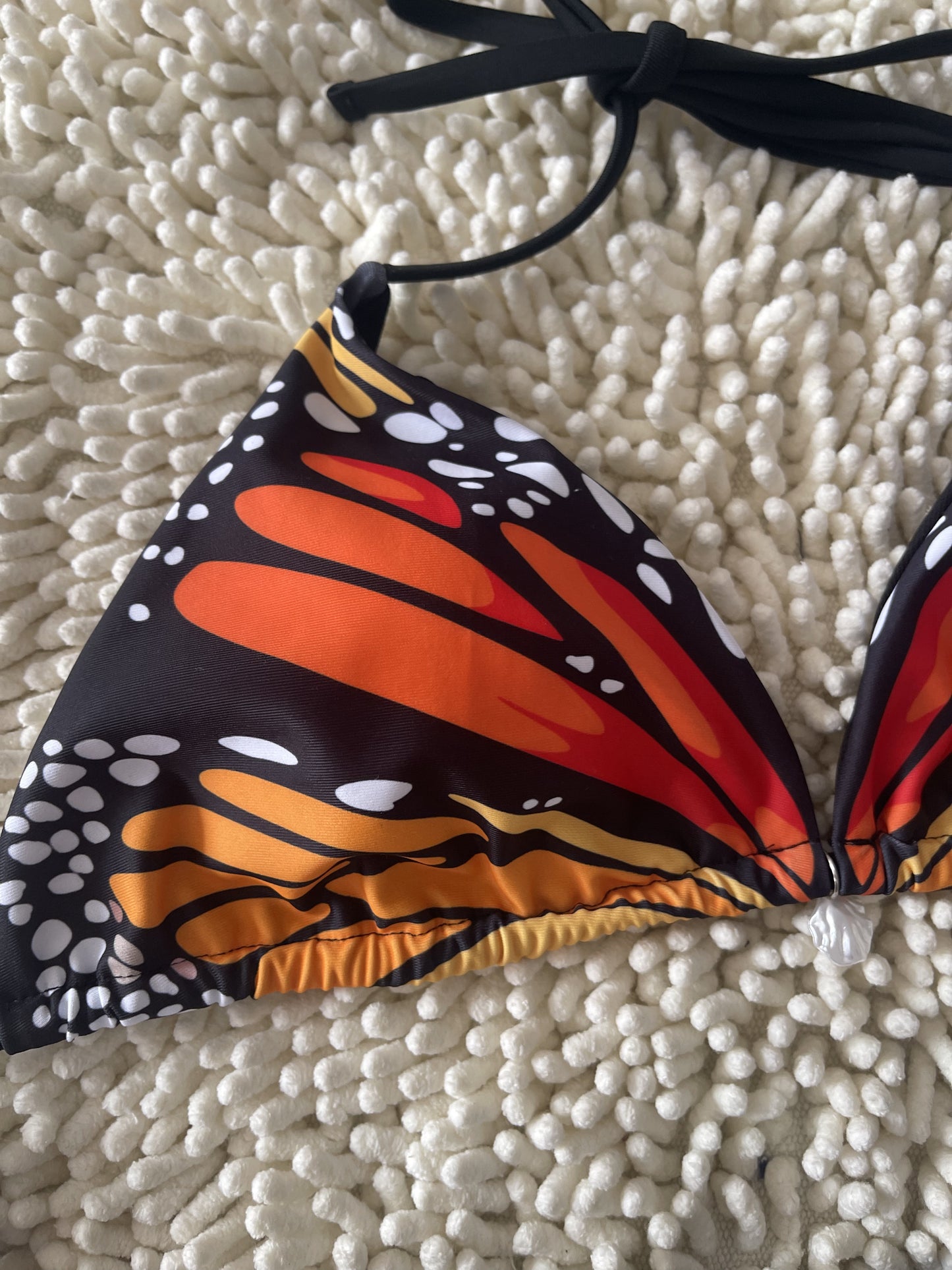 Butterfly Print Bikini 2026 New Creative Design Deep V Sexy Swimsuit Size S V1119-SSB045-BUTTERFLY-PRINT-BIKINI-SIZE-S