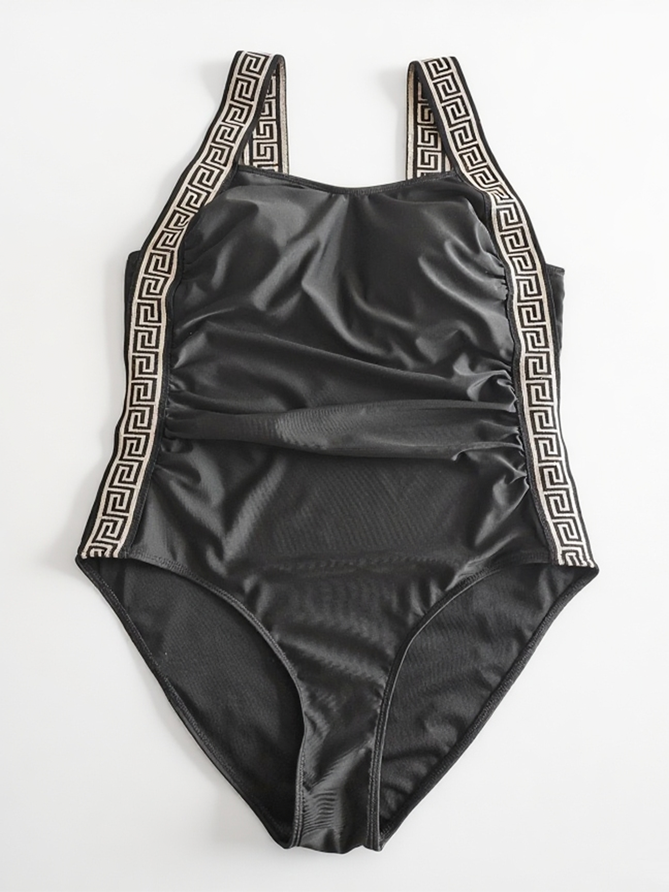 Plus Size Deep V-One Piece Swimsuit for Enhanced Curve Appeal Size 0XL V1119-SSPD005-PLUS-SIZE-DEEP-V-ONE-PIECE-SIZE-0XL