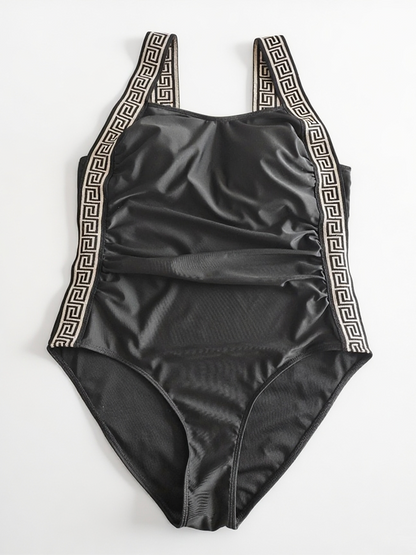 Plus Size Deep V-One Piece Swimsuit for Enhanced Curve Appeal Size 3XL V1119-SSPD005-PLUS-SIZE-DEEP-V-ONE-PIECE-SIZE-3XL
