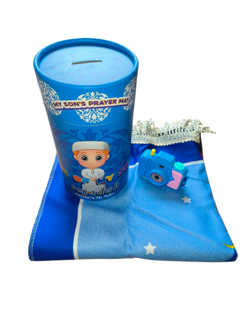Kids Prayers Mat [Blue] V1126-PRAYERSB