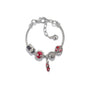 Cartoon Punk Spider-Man Themed Rhinestone Bracele(20cm) V1132-NSSL45-20