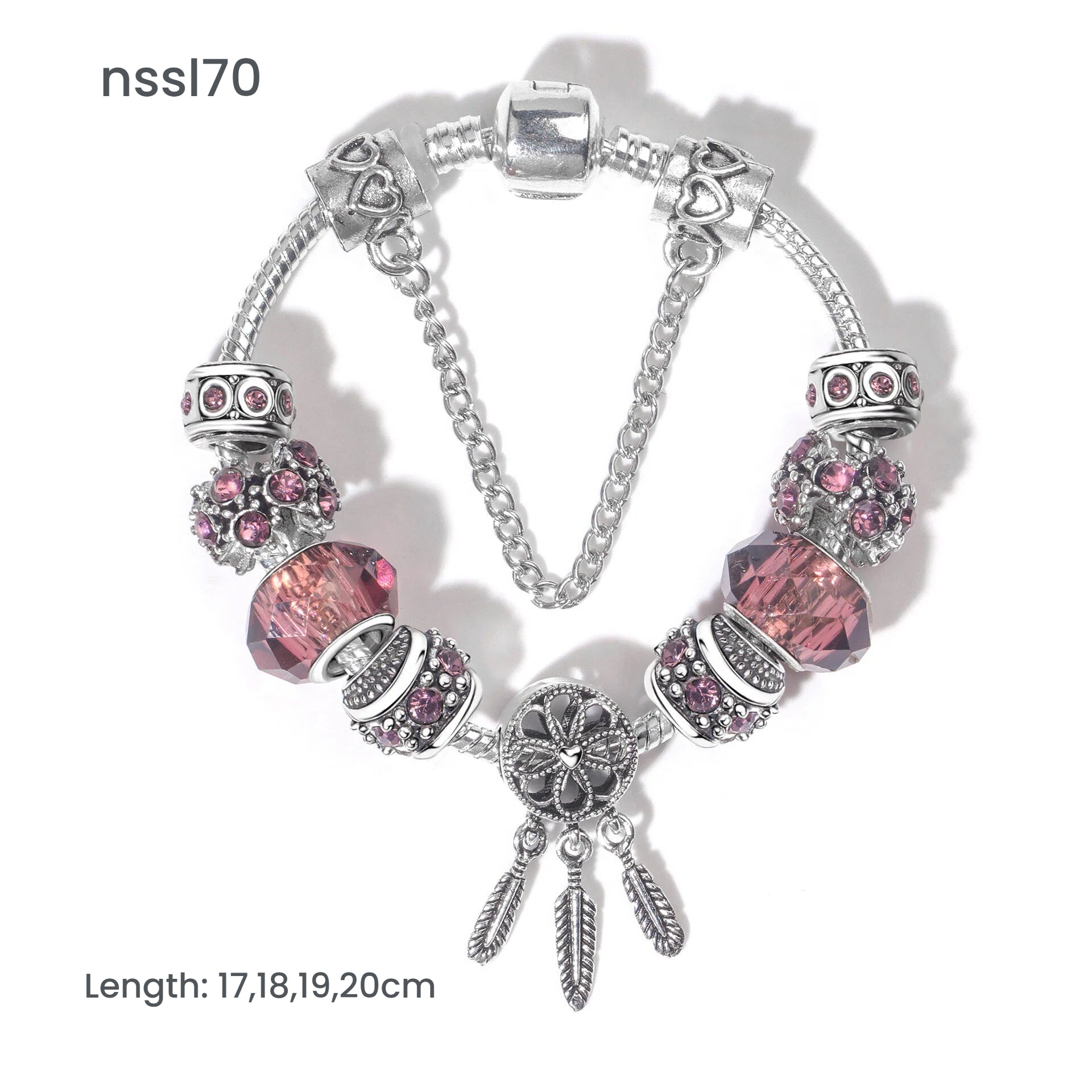 Charm Bracelets Mix & Match Offer: 10 Styles in Light Luxury/Retro/Ethnic, Discount on 2(double) V1132-NSSL72-DOUBLE