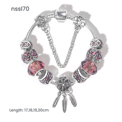 Charm Bracelets Mix & Match Offer: 10 Styles in Light Luxury/Retro/Ethnic, Discount on 2(double) V1132-NSSL72-DOUBLE