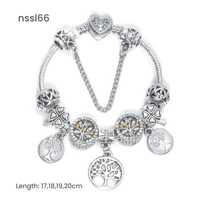 Charm Bracelets Mix & Match Offer: 10 Styles in Light Luxury/Retro/Ethnic, Discount on 2(double) V1132-NSSL72-DOUBLE