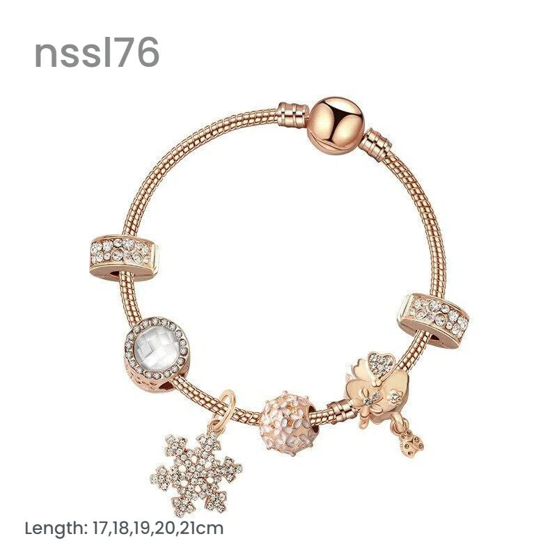 Charm Bracelets Mix & Match Offer - 11 Styles, Luxury & Vintage, Discount on 2(double) V1132-NSSL84-DOUBLE