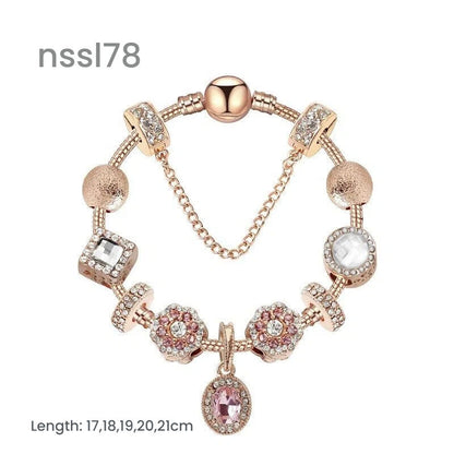 Charm Bracelets Mix & Match Offer - 11 Styles, Luxury & Vintage, Discount on 3(triple) V1132-NSSL84-TRIPLE