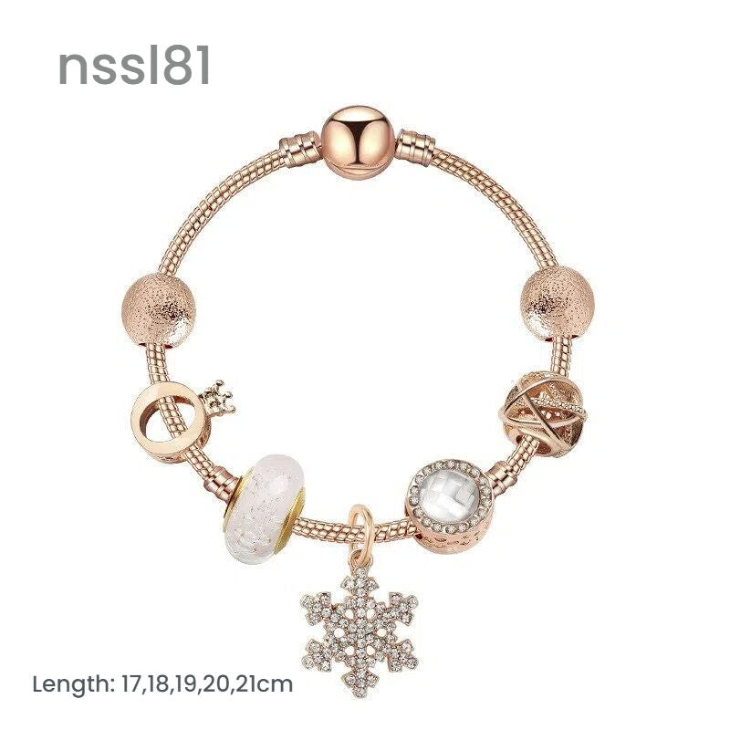 Charm Bracelets Mix & Match Offer - 11 Styles, Luxury & Vintage, Discount on 3(triple) V1132-NSSL84-TRIPLE