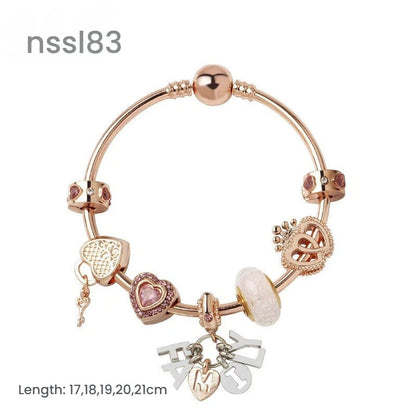 Charm Bracelets Mix & Match Offer - 11 Styles, Luxury & Vintage, Discount on 3(triple) V1132-NSSL84-TRIPLE