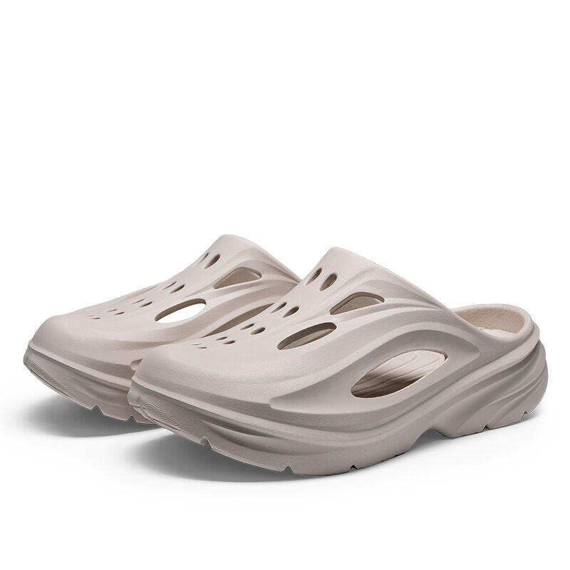 Men's Summer EVA Crocs with 3 Color Options - Breathable, Non-Slip, Comfortable Beach & Casual V1132-NSTTX2-43.5-44