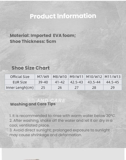 Men's Summer EVA Crocs with 3 Color Options - Breathable, Non-Slip, Comfortable Beach & Casual V1132-NSTTX2-43.5-44