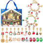Christmas DIY Jewelry & Craft Advent Calendar(M-13,25*21*1.8) V1132-SDLW1-M-13