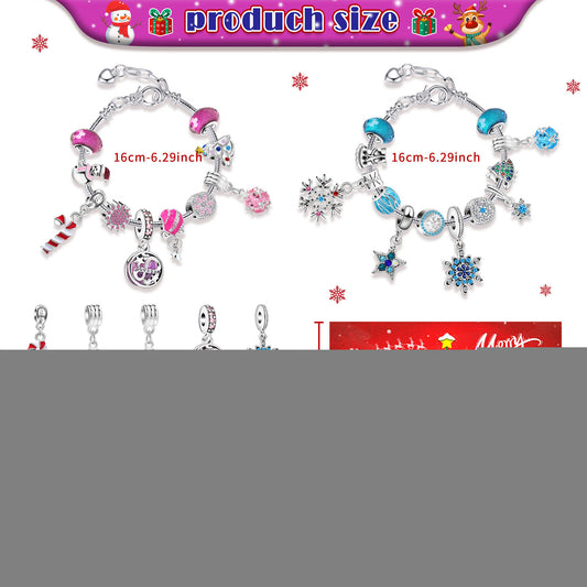 Christmas DIY Jewelry & Craft Advent Calendar(M-27,20*17*1.3cm) V1132-SDLW1-M-27